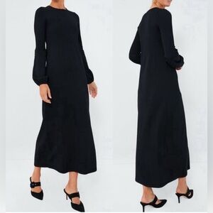 Pomander Place Tuckernuck Black Lennox Knit Dress Size Medium NWOT